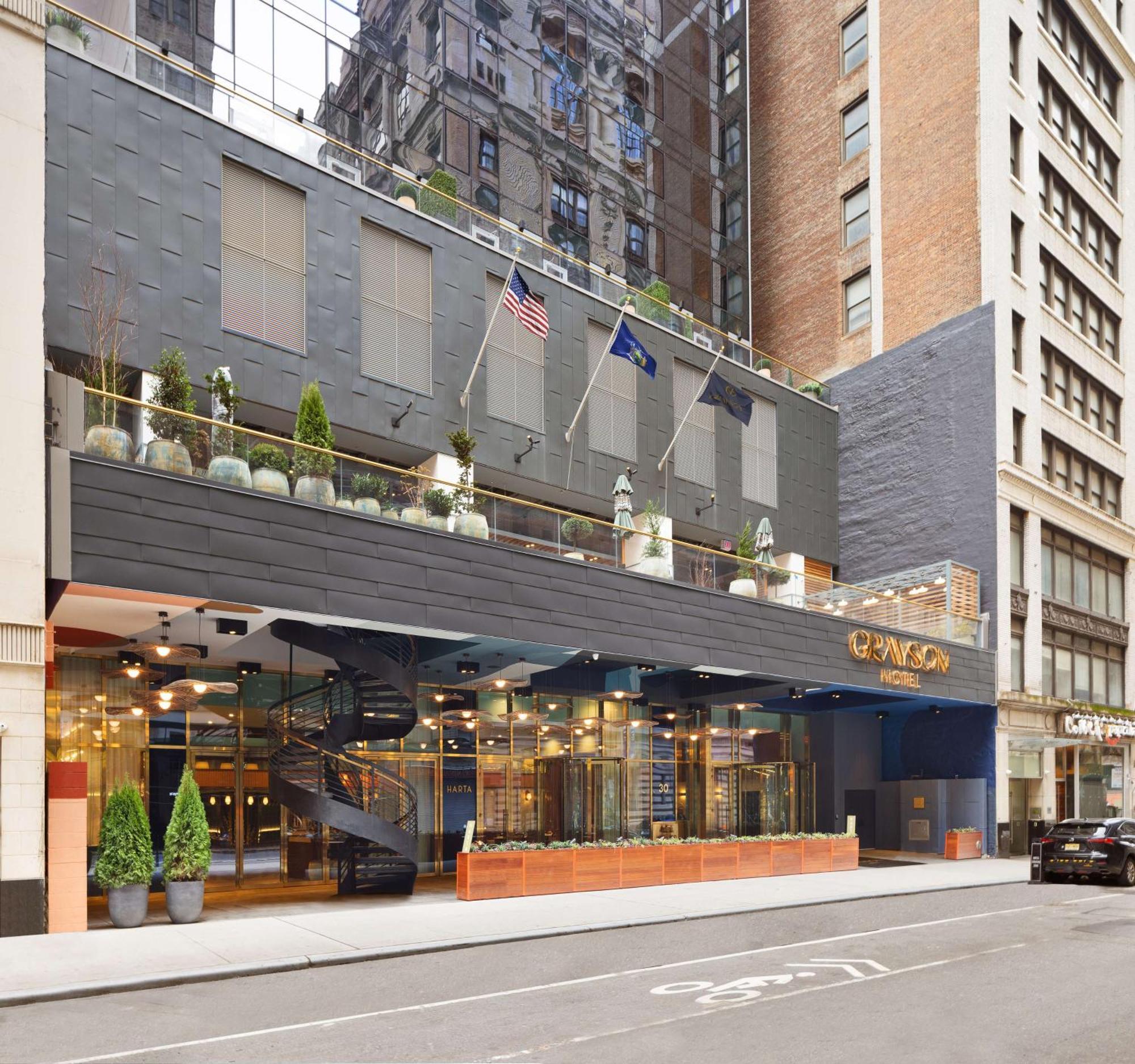 Grayson Hotel New York Bagian luar foto